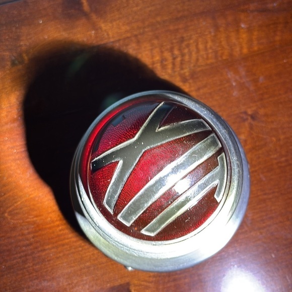 Vintage Wall Mount Red Glass EXIT Light Circa 1920-30’s - Picture 3 of 8